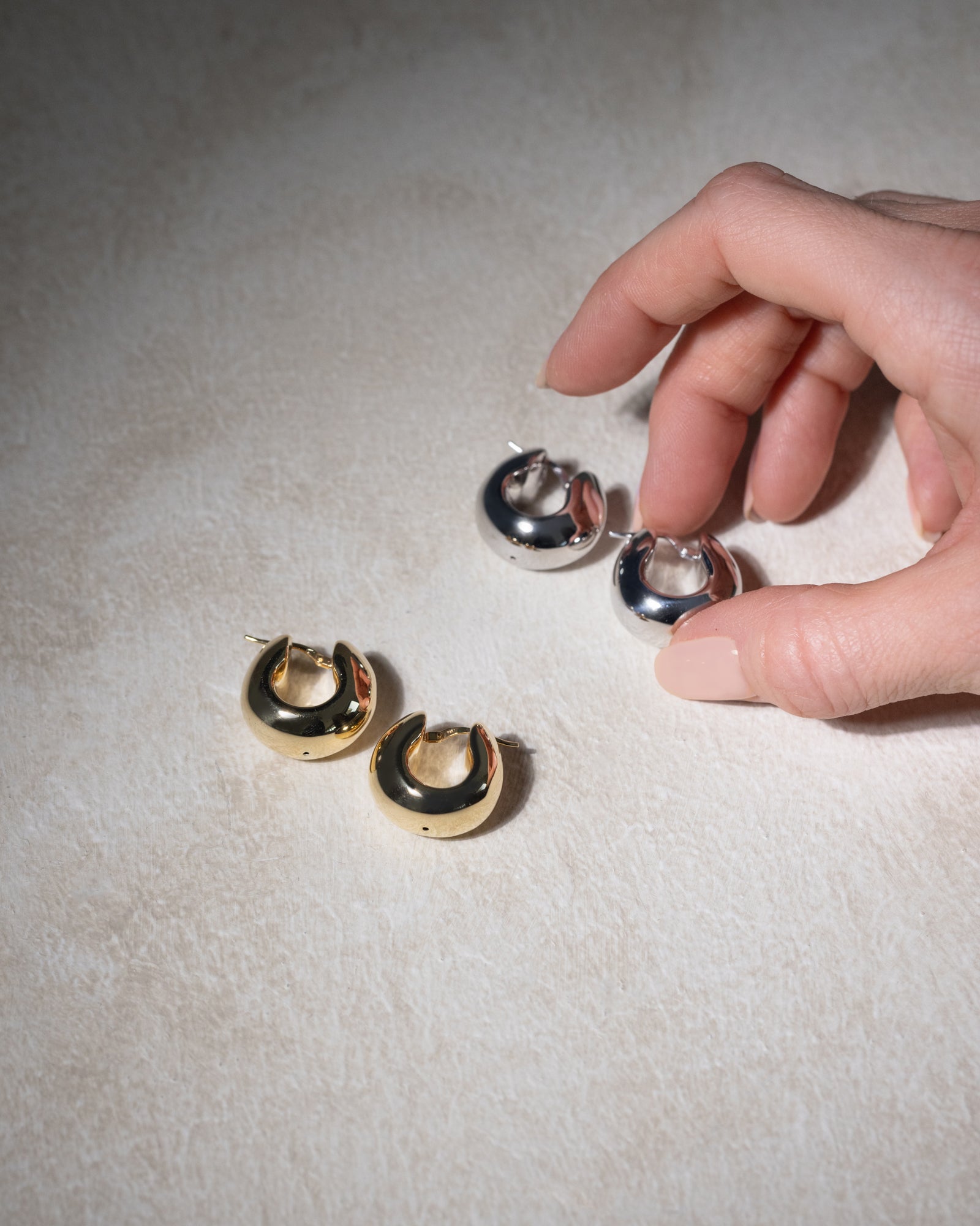MIDI EXTRA THICK HOOPS