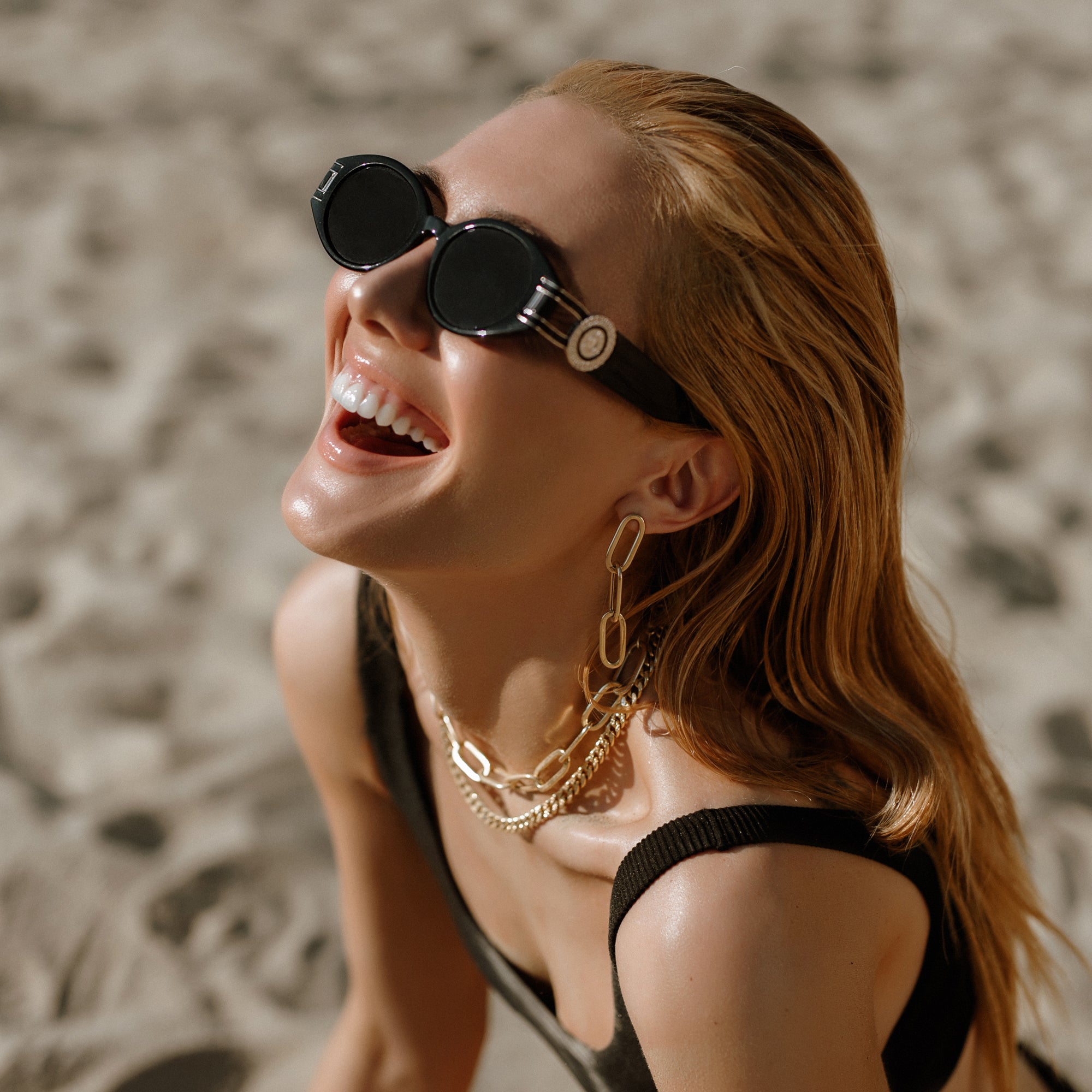 WANDERLUST CHUNKY CHAIN EARRINGS