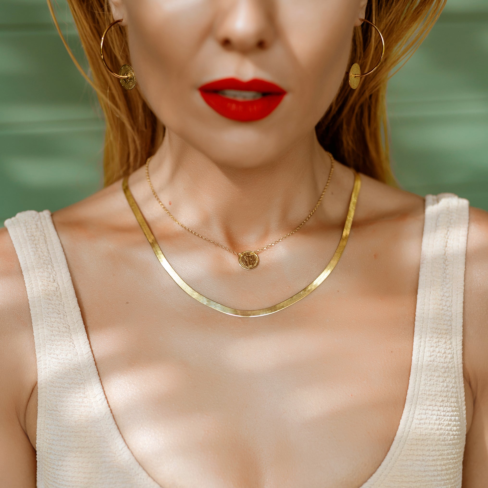 SINGLE SNAKE NECKLACE