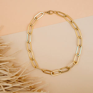 WANDERLUST CHUNKY CHAIN NECKLACE 