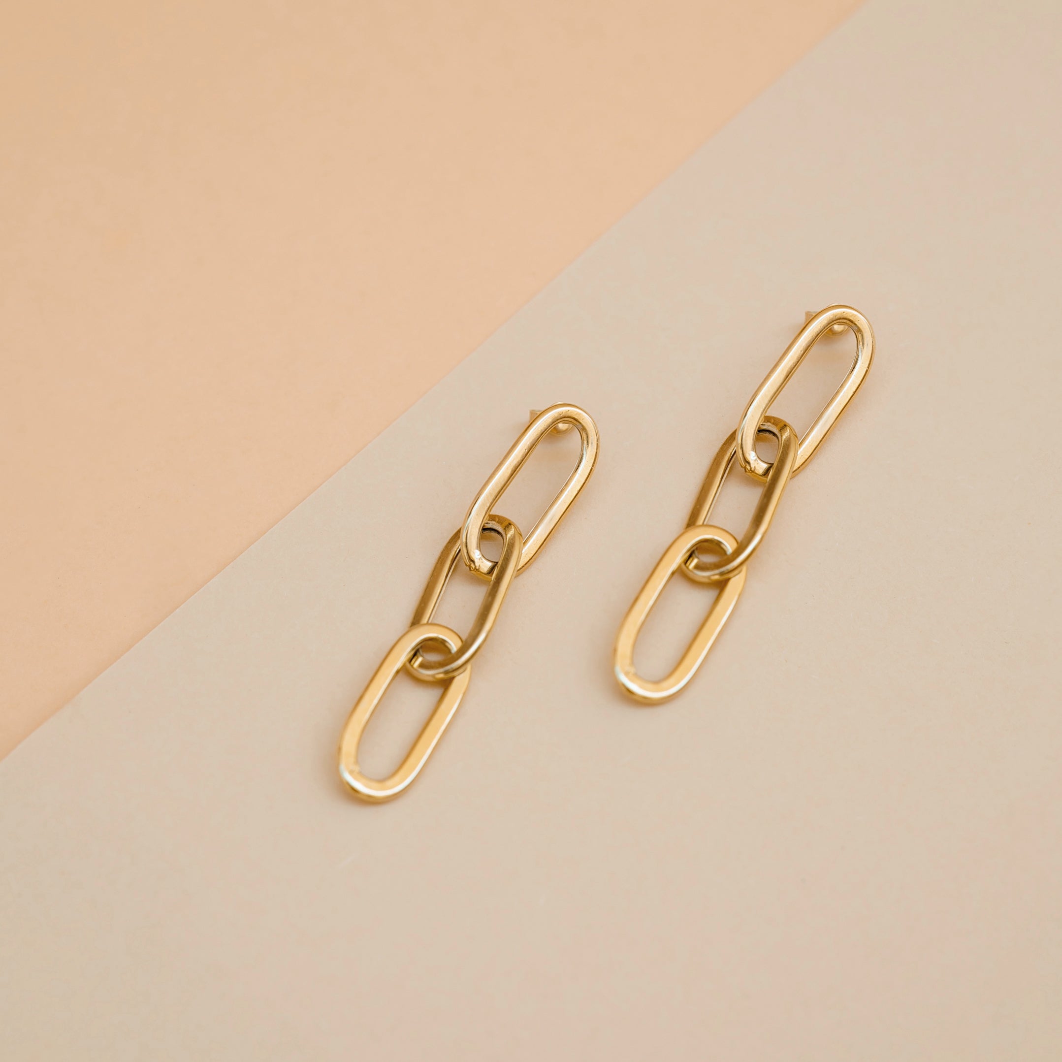 WANDERLUST CHUNKY CHAIN EARRINGS